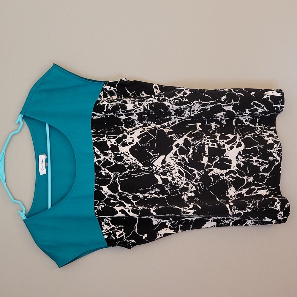 Calvin Klein sleeveless blouse